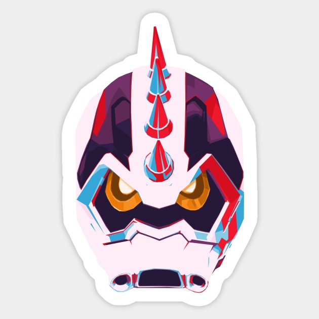 Lazer Sticker by Bajingseng